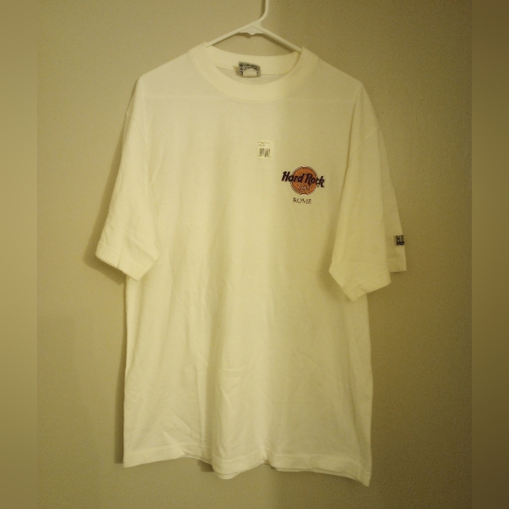 Hard Rock Cafe Rome Italy Vintage 1995 Short Sleeve Tee - New
